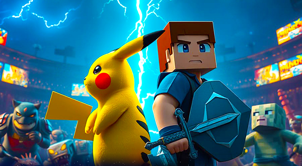 Pokemon X Minecraft Championship Challenge Lego Robotics Coding Technology STEAM School Holiday Summer Camp June July August 2025 for Age 5 to 14 Singapore